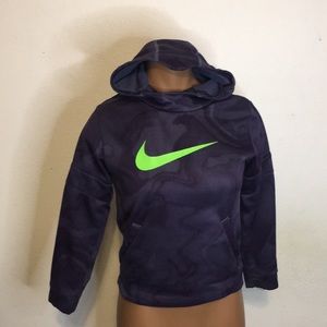 Girls Nike Purple Pullover Hoodie Size S
